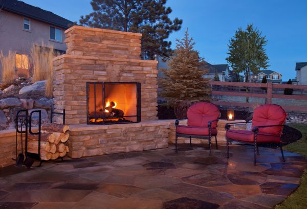 Fireplace Hearth Installation in Chagrin Falls