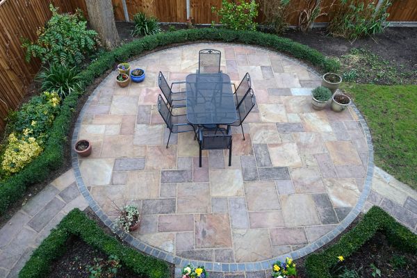 Stone Patio Repair in Chagrin Falls