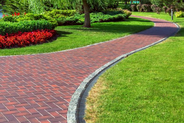 Brick Walkway Installation in Chagrin Falls