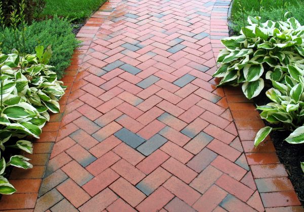 Brick Walkway Repair in Chagrin Falls
