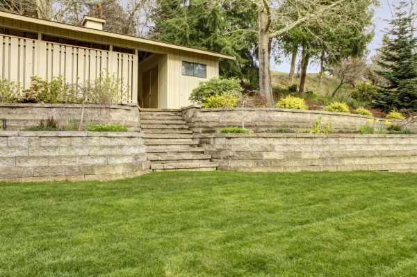 Retaining Wall Construction in Chagrin Falls