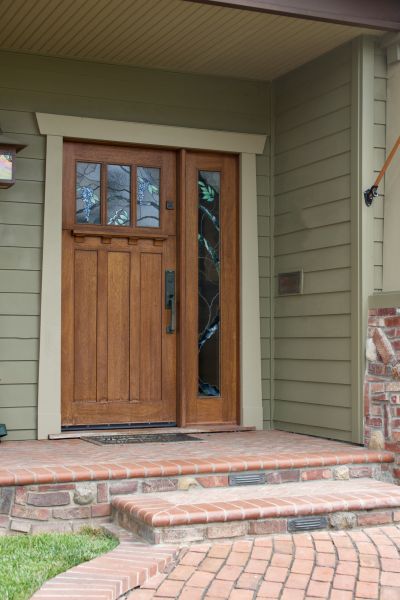 Front Porch Brick Repair in Chagrin Falls