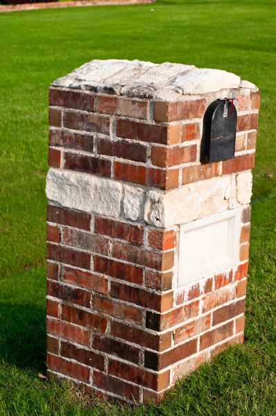 Brick Mailbox Installation in Chagrin Falls